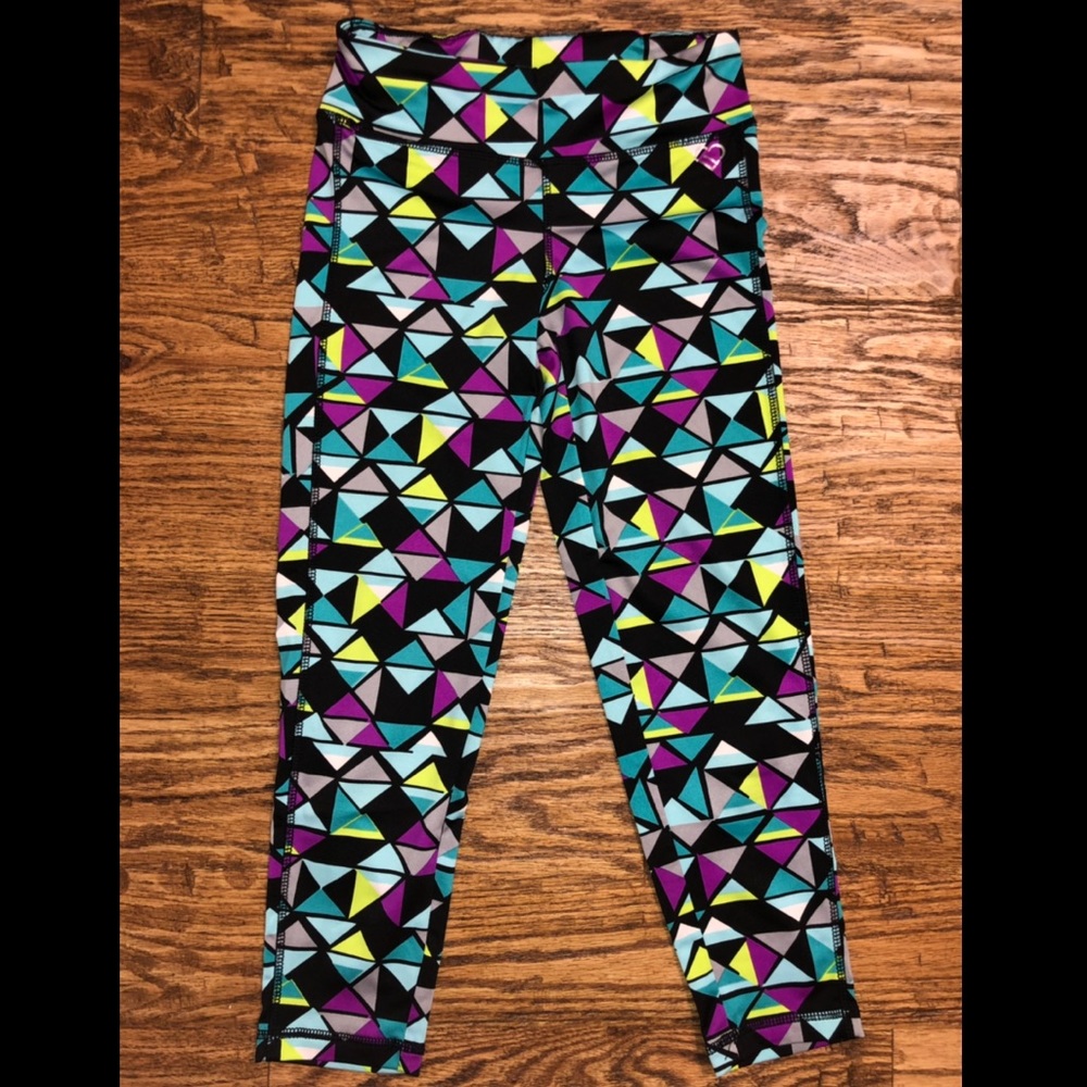Multicolored Cropped Aeropostale Leggings